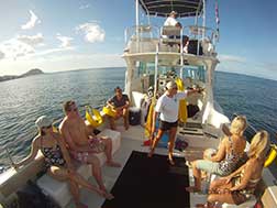 Oahu Best Boat Tour, small groups, wildlife naturalists