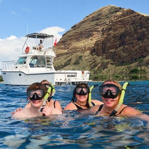 Guided Oahu Snorkeling Tours for beginners ko olina